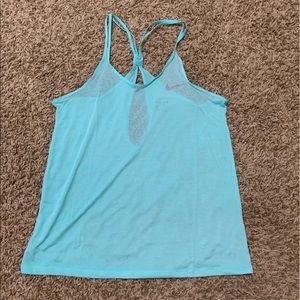 Teal Strappy Tank